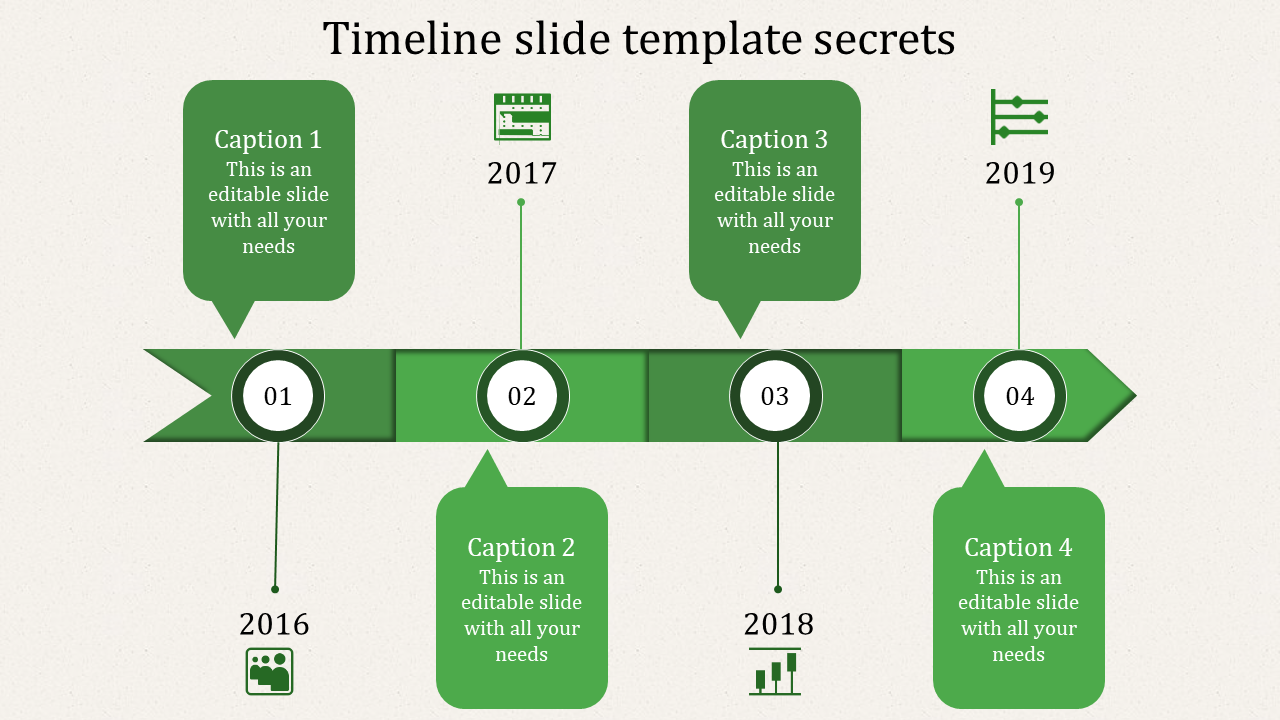 Innovative Timeline Slide Template PPT and Google Slides